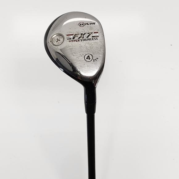 RAM Other - RAM FX7 Hyper Stainless 4 Hybrid 21° RH Mid-Firm Flex Graphite 40.5"